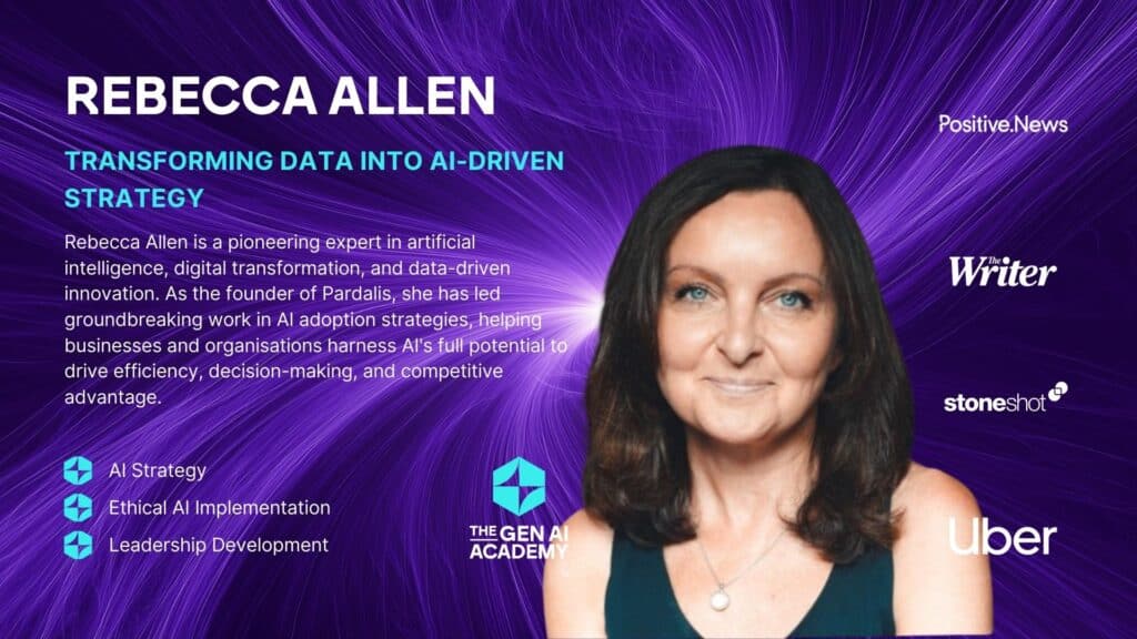 Apresentação de vendas de Rebecca Allen